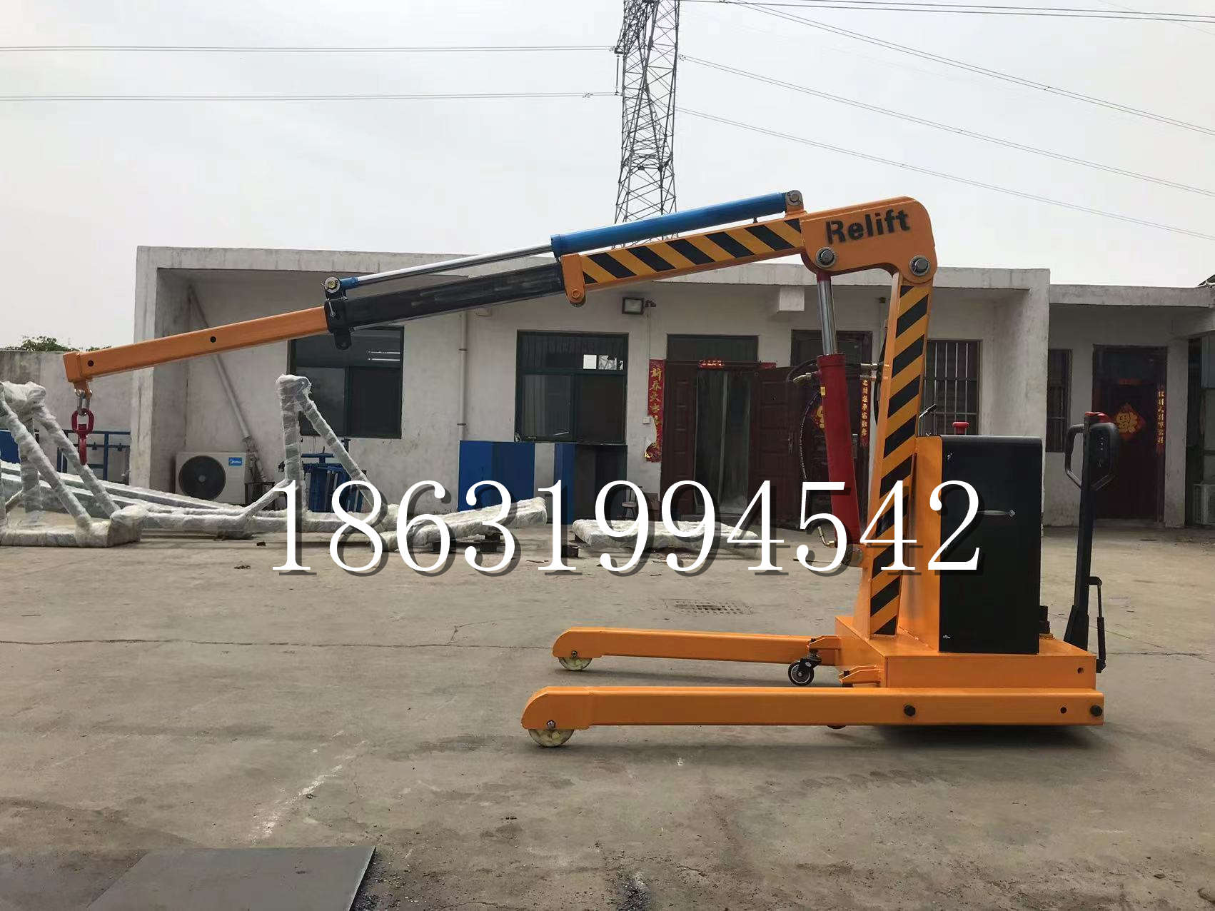 北港镇久征定做3吨三轮随车吊 农用园林绿化移树吊 平板工程用小吊机